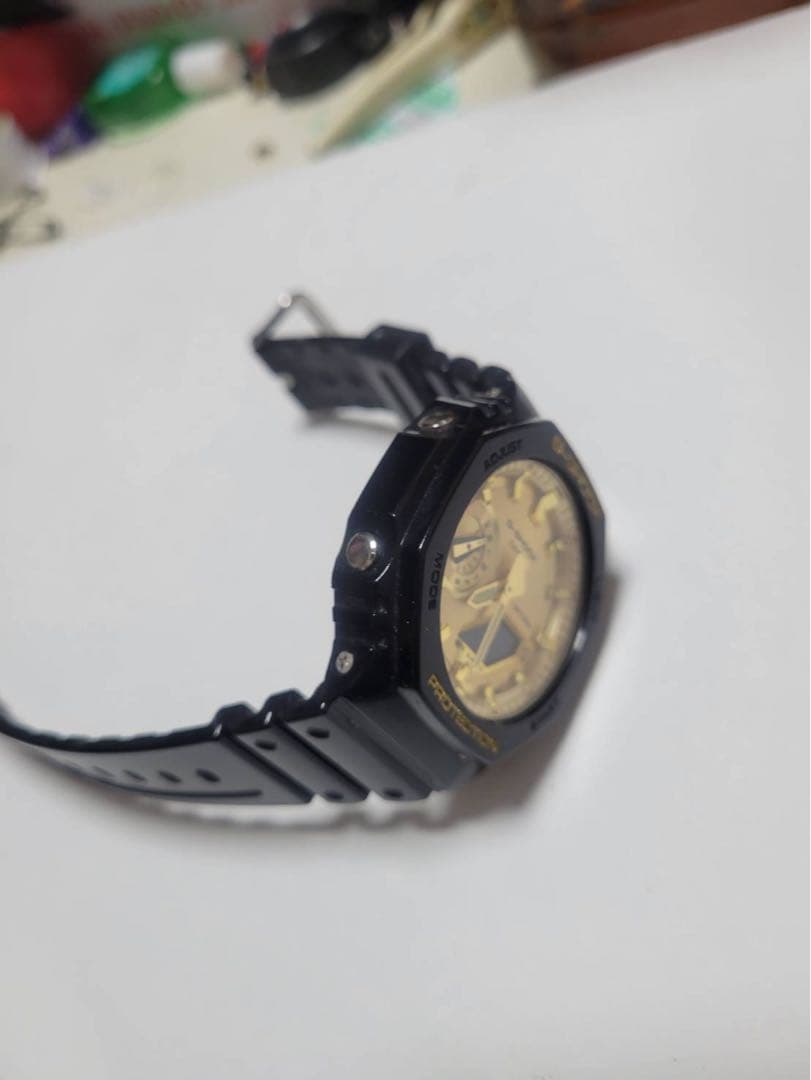 G-SHOCK GA-2100 GBブラック/ゴールド