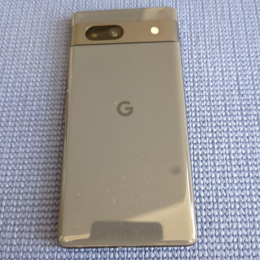 【ジャンク品】SIMフリーGoogle Pixel 7a充電ケーブル、ケース付き