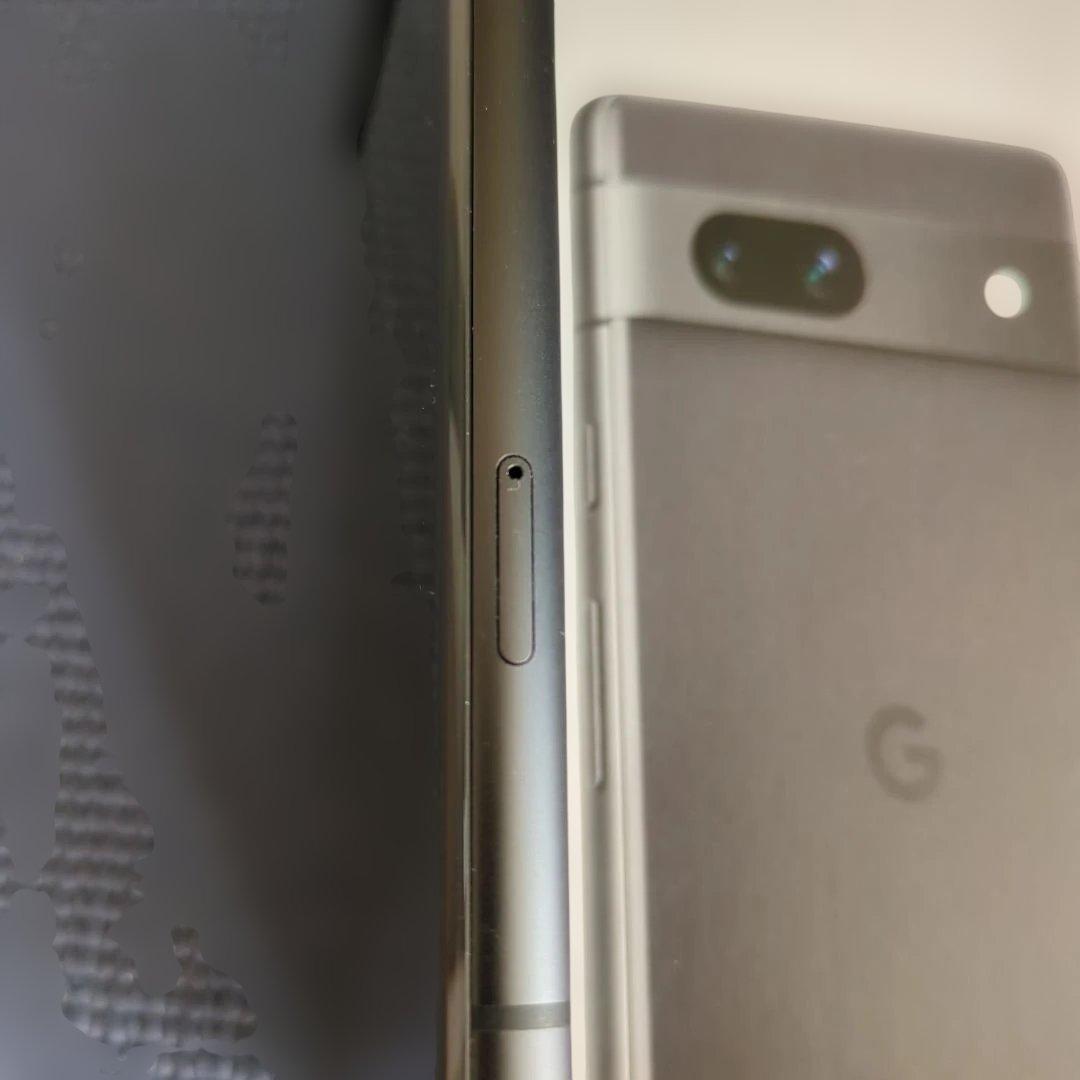 【ジャンク品】SIMフリーGoogle Pixel 7a充電ケーブル、ケース付き