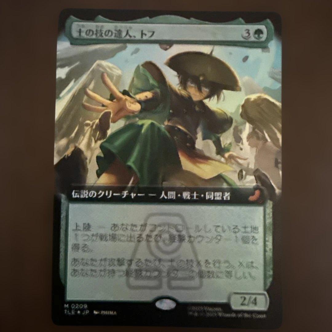 土の技の達人、トフ ボーダーレス　foil