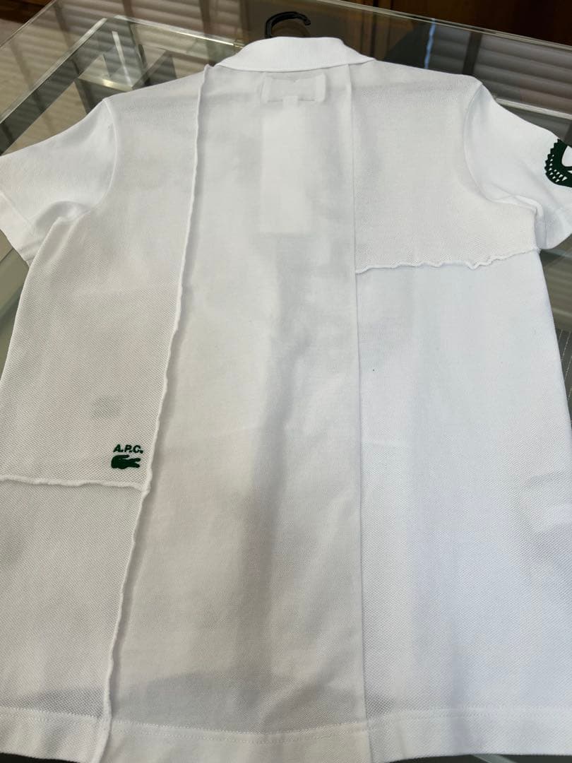 『Lacoste x A.P.C.』 コラボ パッチワークポロシャツ
