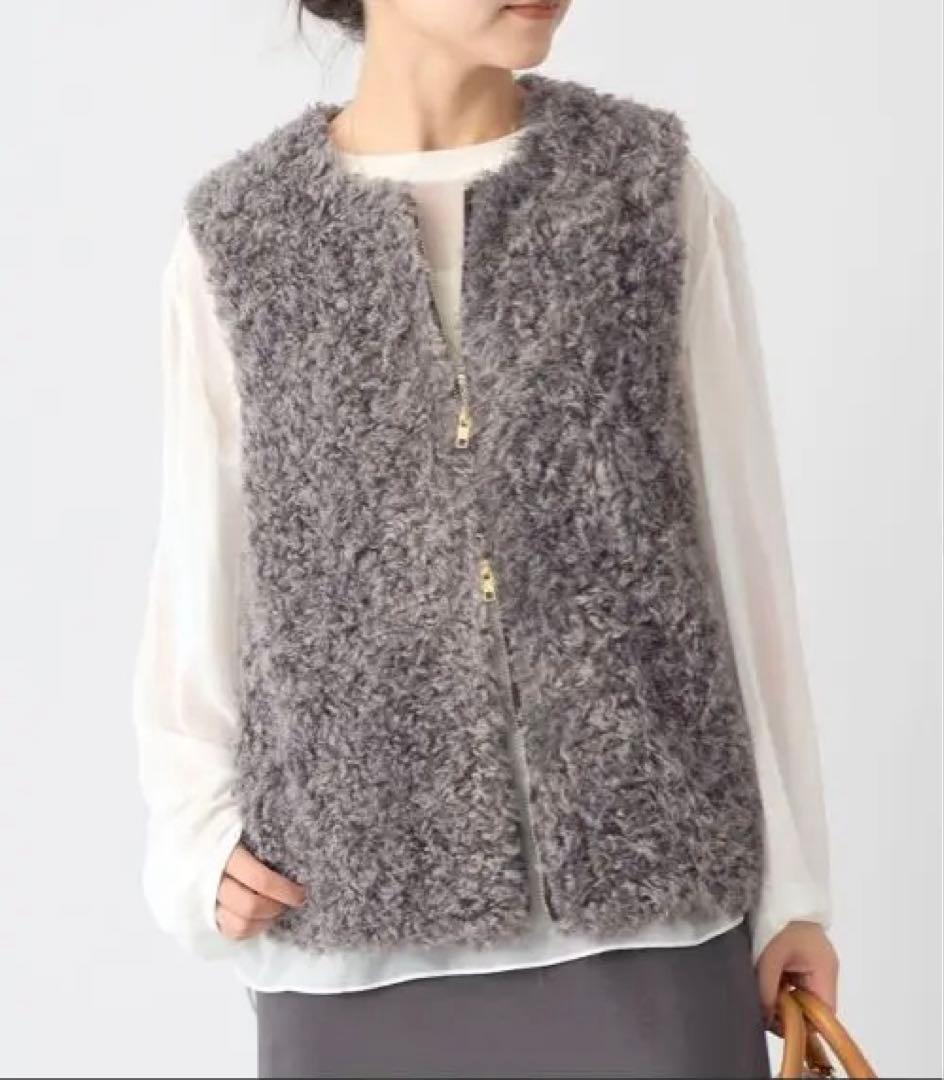 ◆イエナ◆フェイクファーベスト