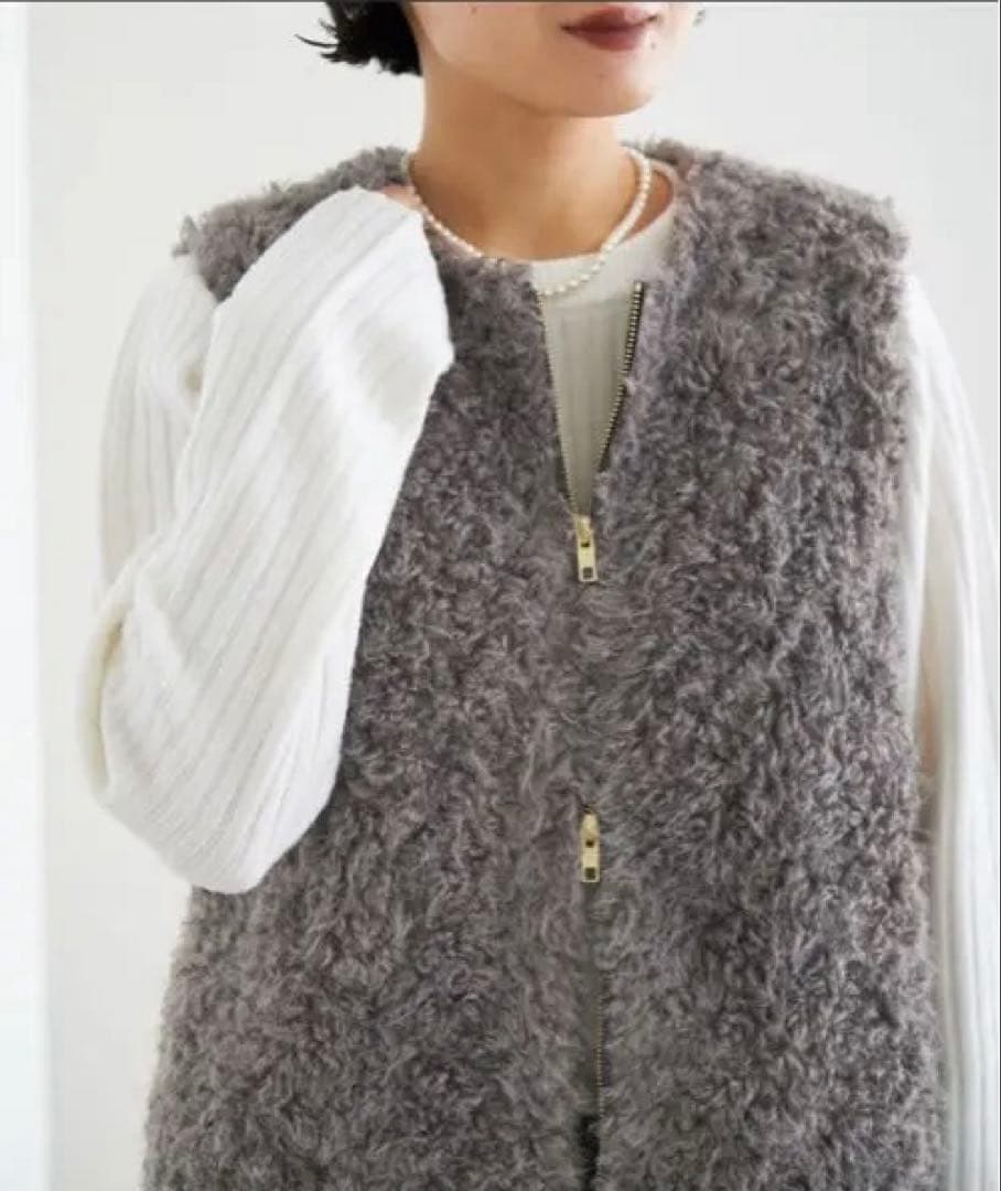 ◆イエナ◆フェイクファーベスト