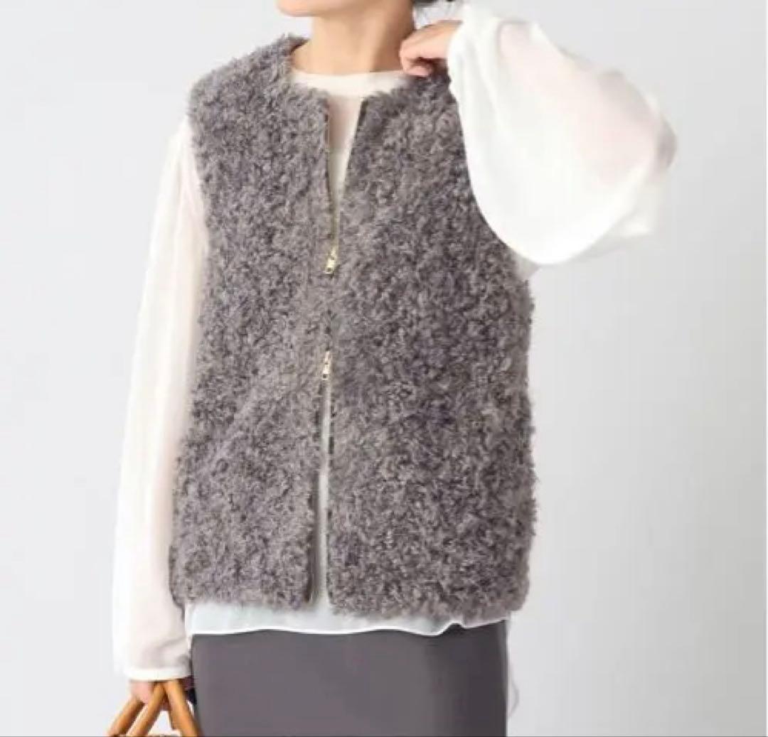 ◆イエナ◆フェイクファーベスト