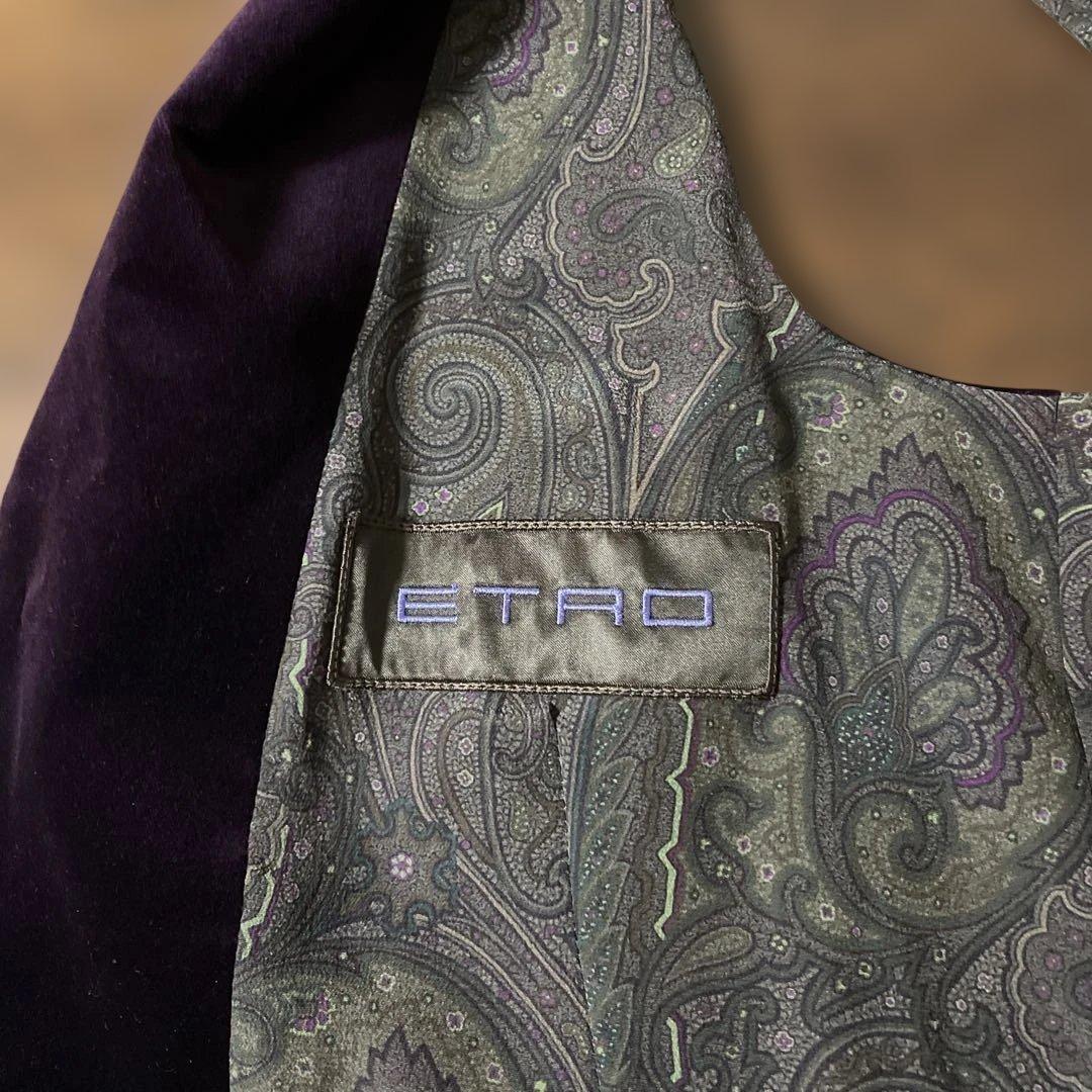 【美品】ETROジレ、ベスト、48