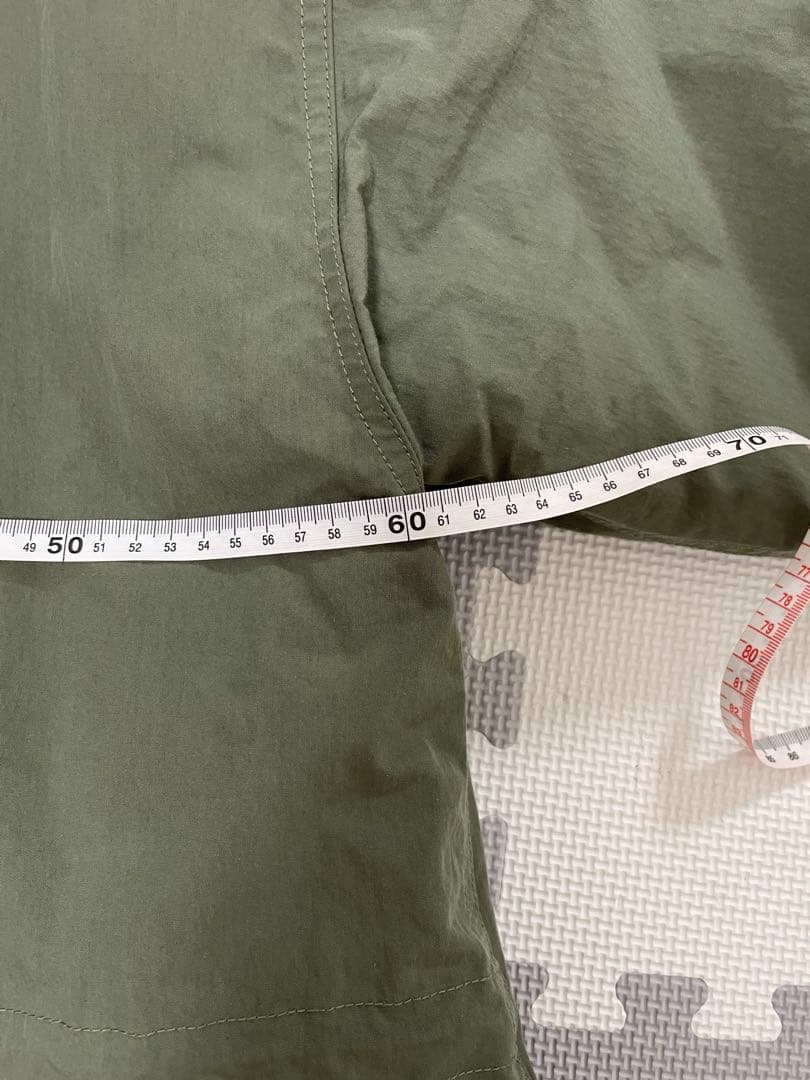 【GLR】ロングモッズコート カーキ