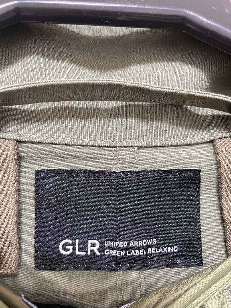 【GLR】ロングモッズコート カーキ