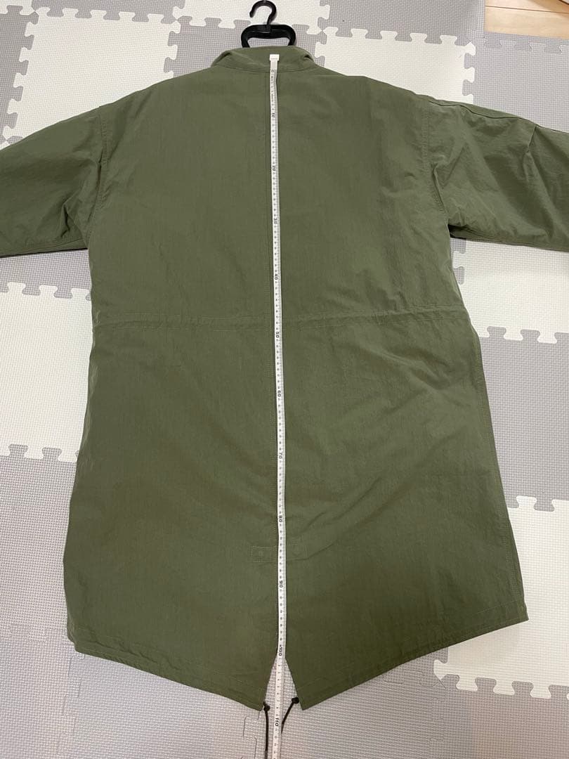 【GLR】ロングモッズコート カーキ