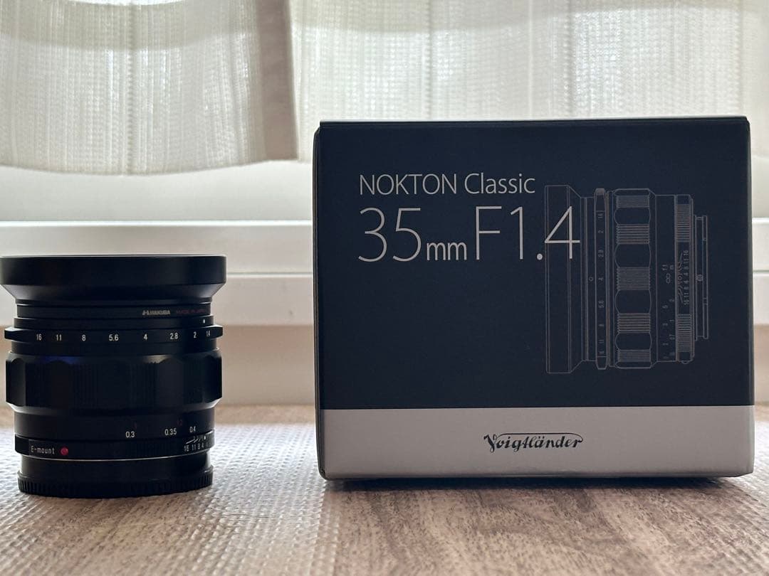 Voigtlander NOKTON classic 35mm F1.4 Eマウ