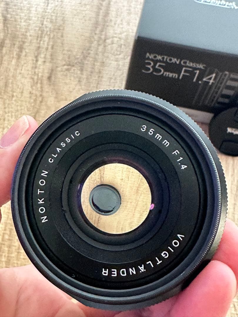 Voigtlander NOKTON classic 35mm F1.4 Eマウ