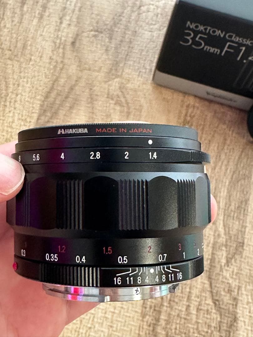 Voigtlander NOKTON classic 35mm F1.4 Eマウ