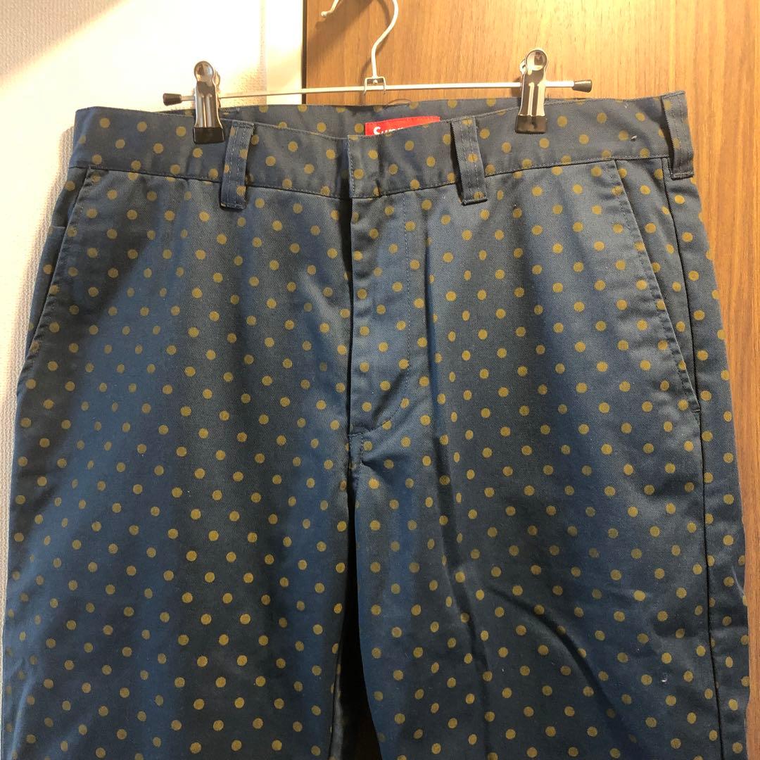 Supreme polka dot work pants サイズ32