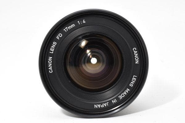 ★希少美品★ キヤノン FD 17mm F4 #825　Oマーク