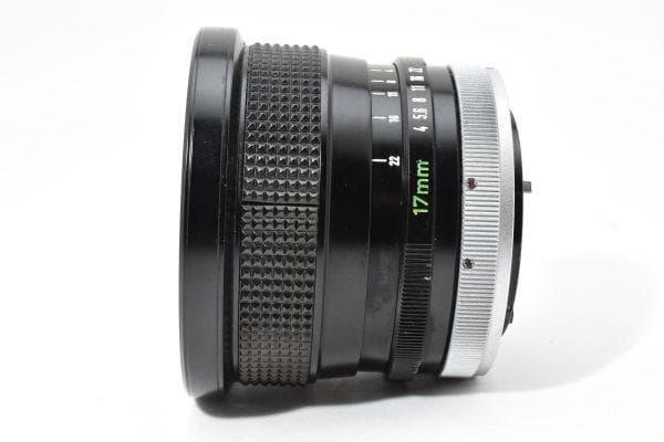 ★希少美品★ キヤノン FD 17mm F4 #825　Oマーク
