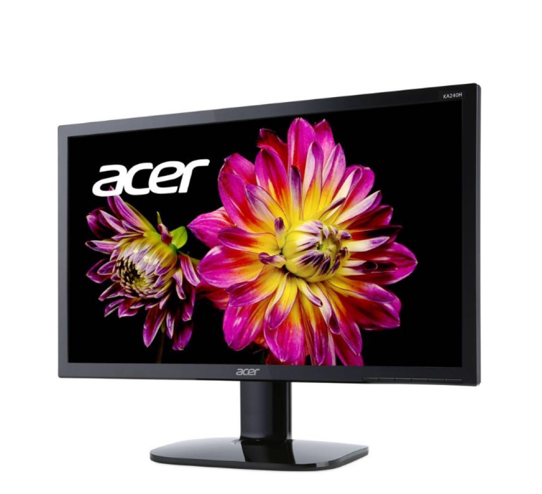 最終値下【モニターアーム付】モニター Acer 24インチ