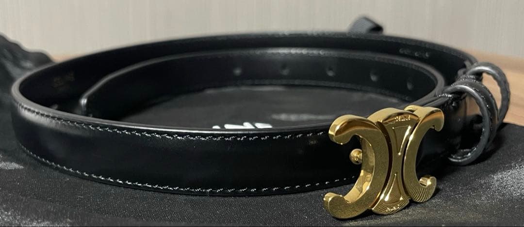 セリーヌ celine トリオンフ ベルト 70センチ レディース