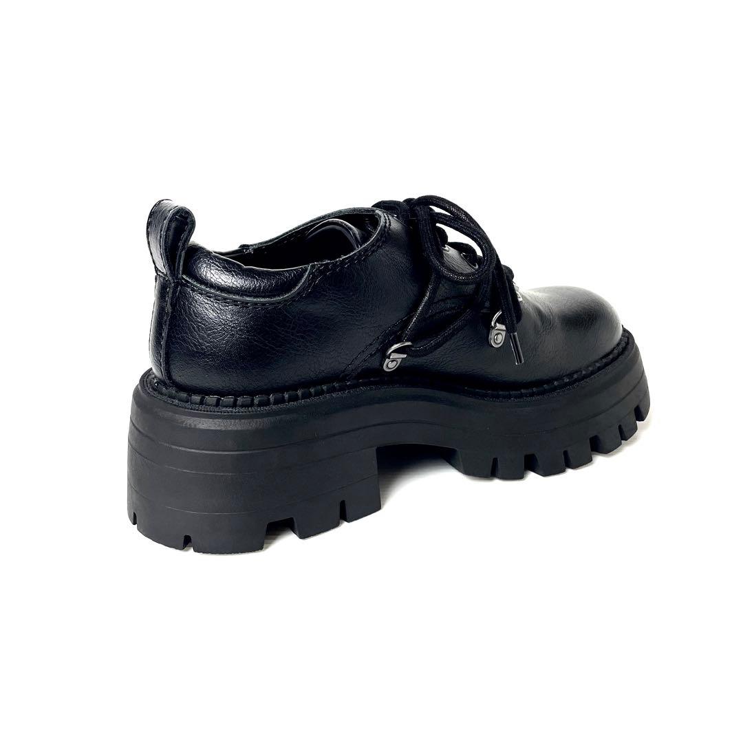 ZARA 新品 タグ付 25.5cm 39 マルチレース レースアップシューズ