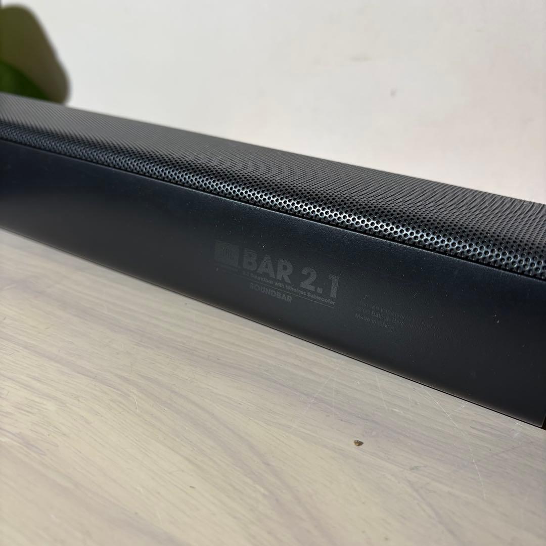 JBL サウンドバー ブラック リモコン付き