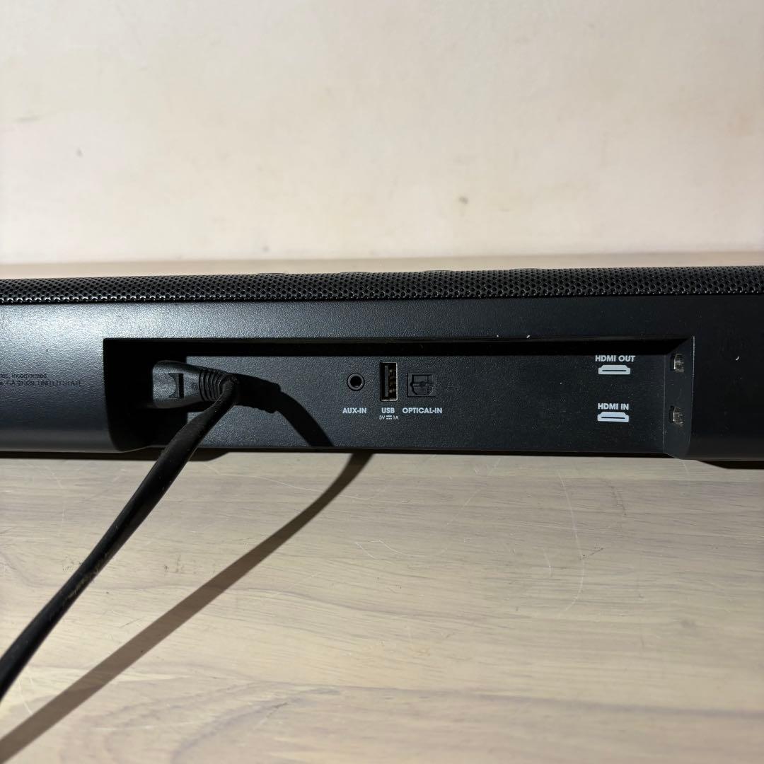 JBL サウンドバー ブラック リモコン付き