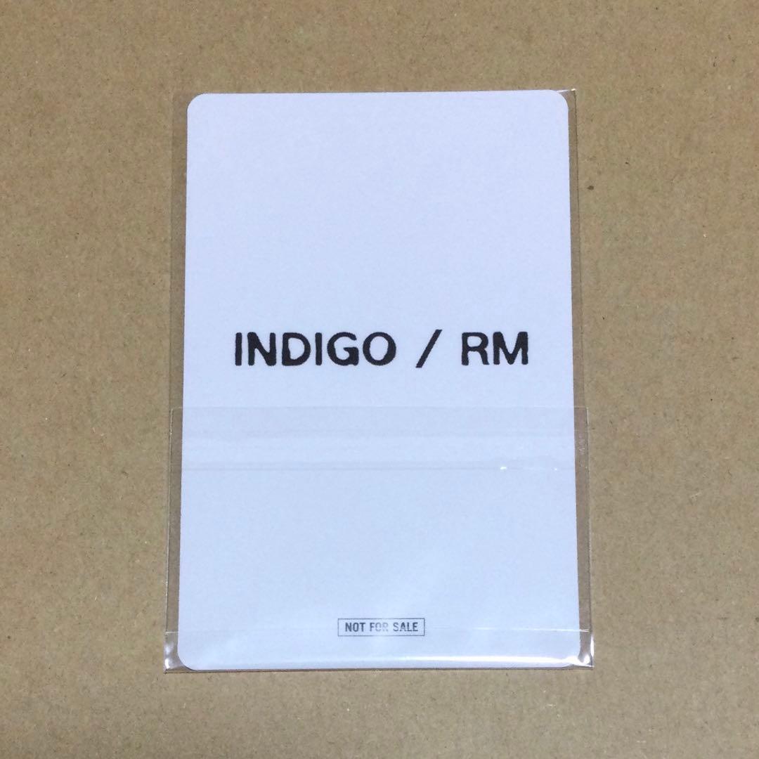 BTS INDIGO ユニバ 特典トレカ ナムジュン
