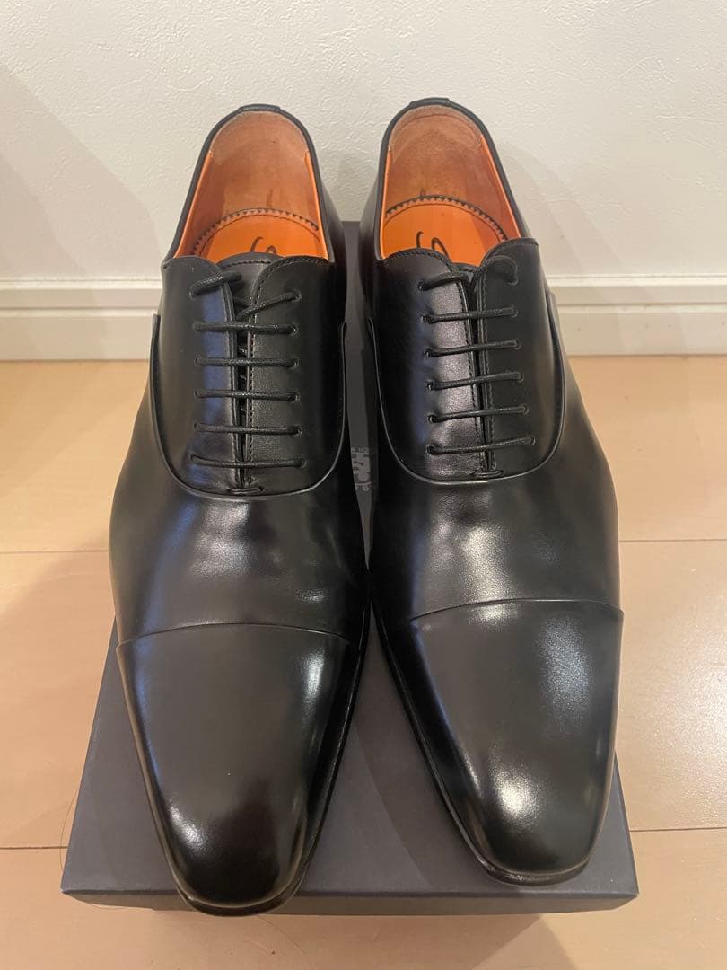 新品未使用 Santoni サントーニ ストレートチップ　ビジネスシューズ