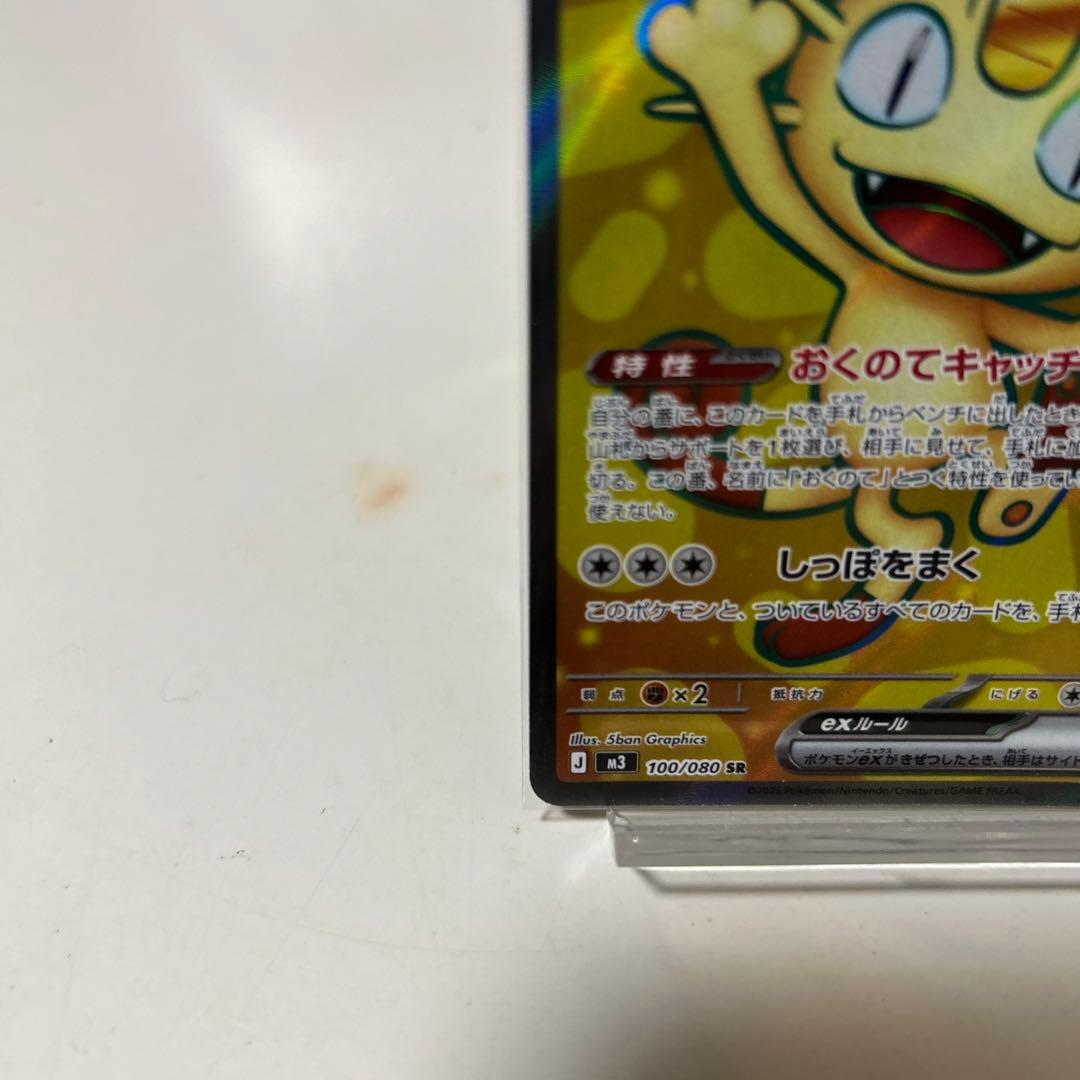 ニャース EX HP170 114/080 SAR 100/080SR