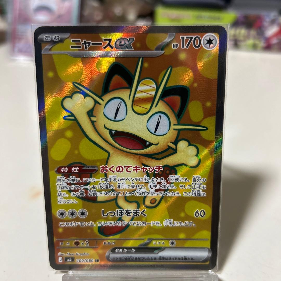 ニャース EX HP170 114/080 SAR 100/080SR