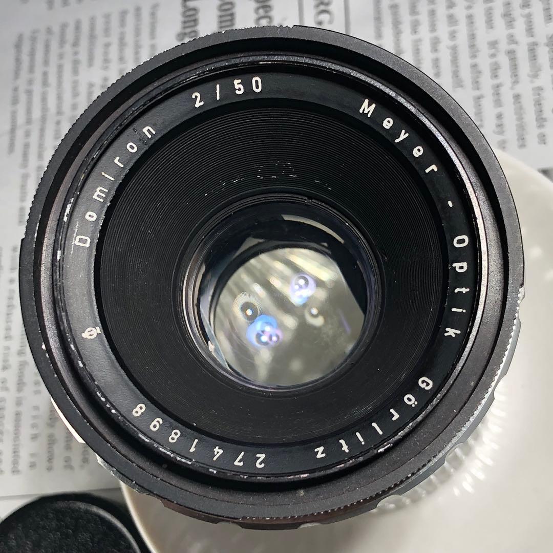 レンズ(単焦点) Mayer optik gorlitz Domiron 50mm f2 m42