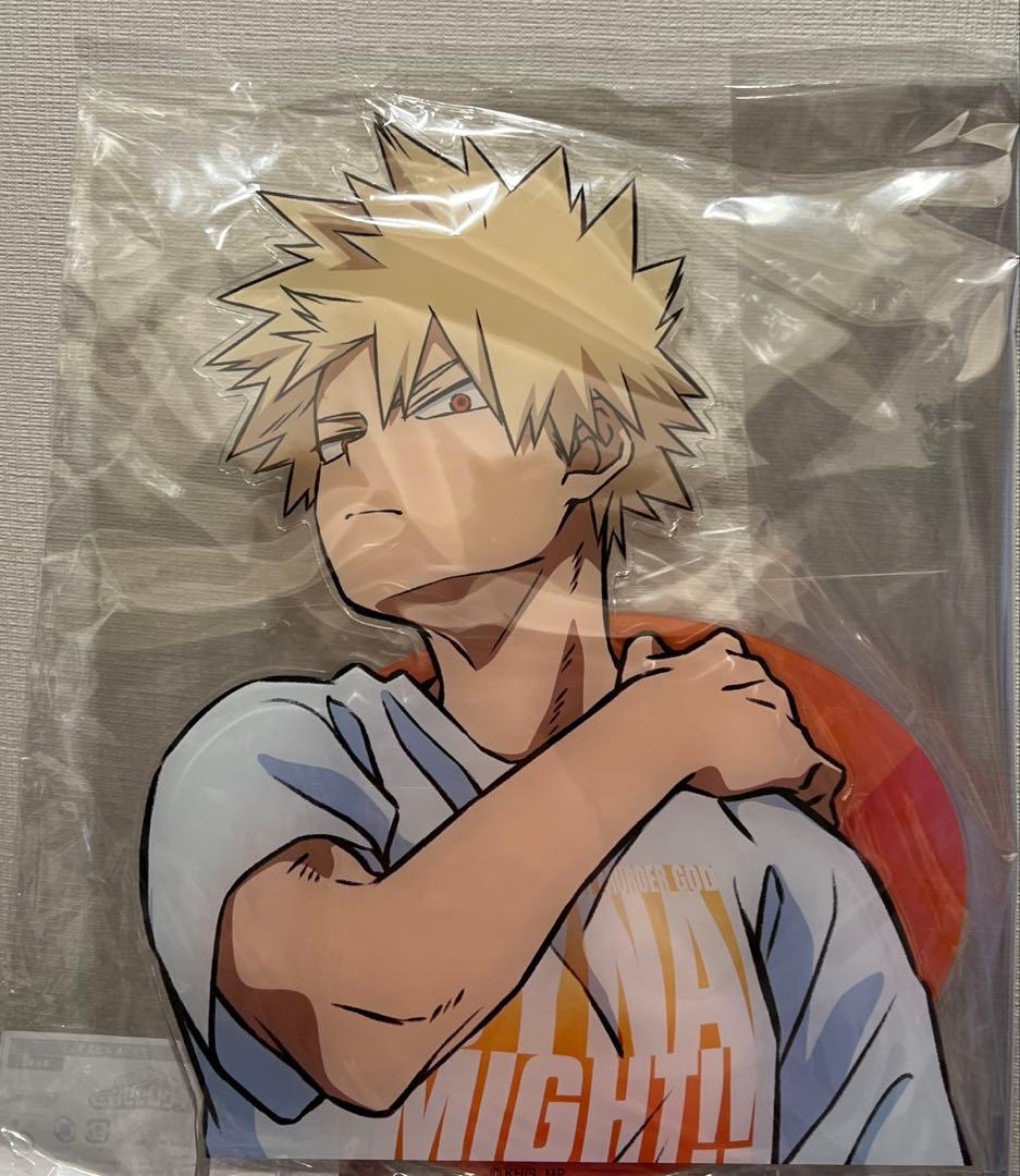 ヒロアカ ベースヤードトーキョー アクリルメガスタンド 爆豪勝己