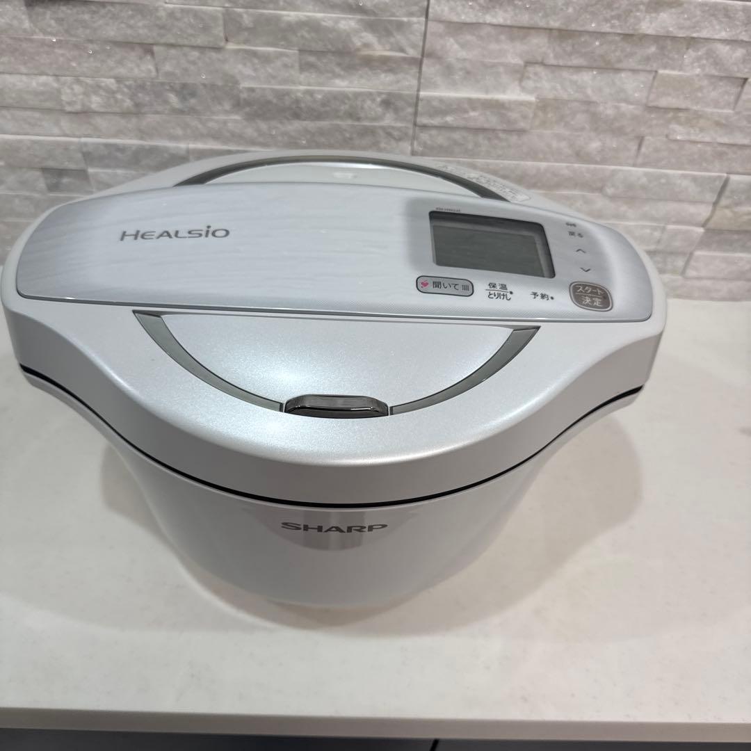 シャープ ホットクック HEALSIO パールホワイト