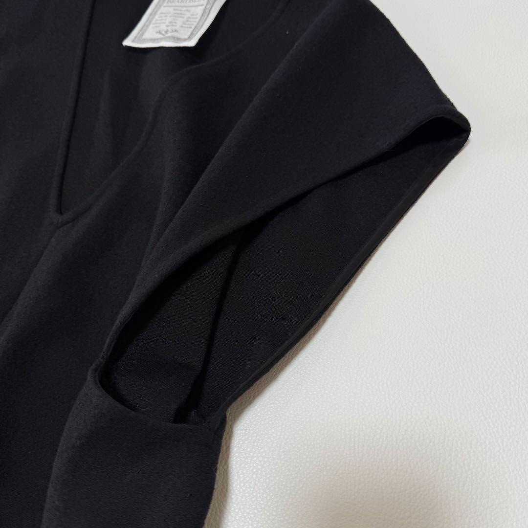 人気完売品✨ 25SS ビアズリー　ブークレフレアーベスト 黒