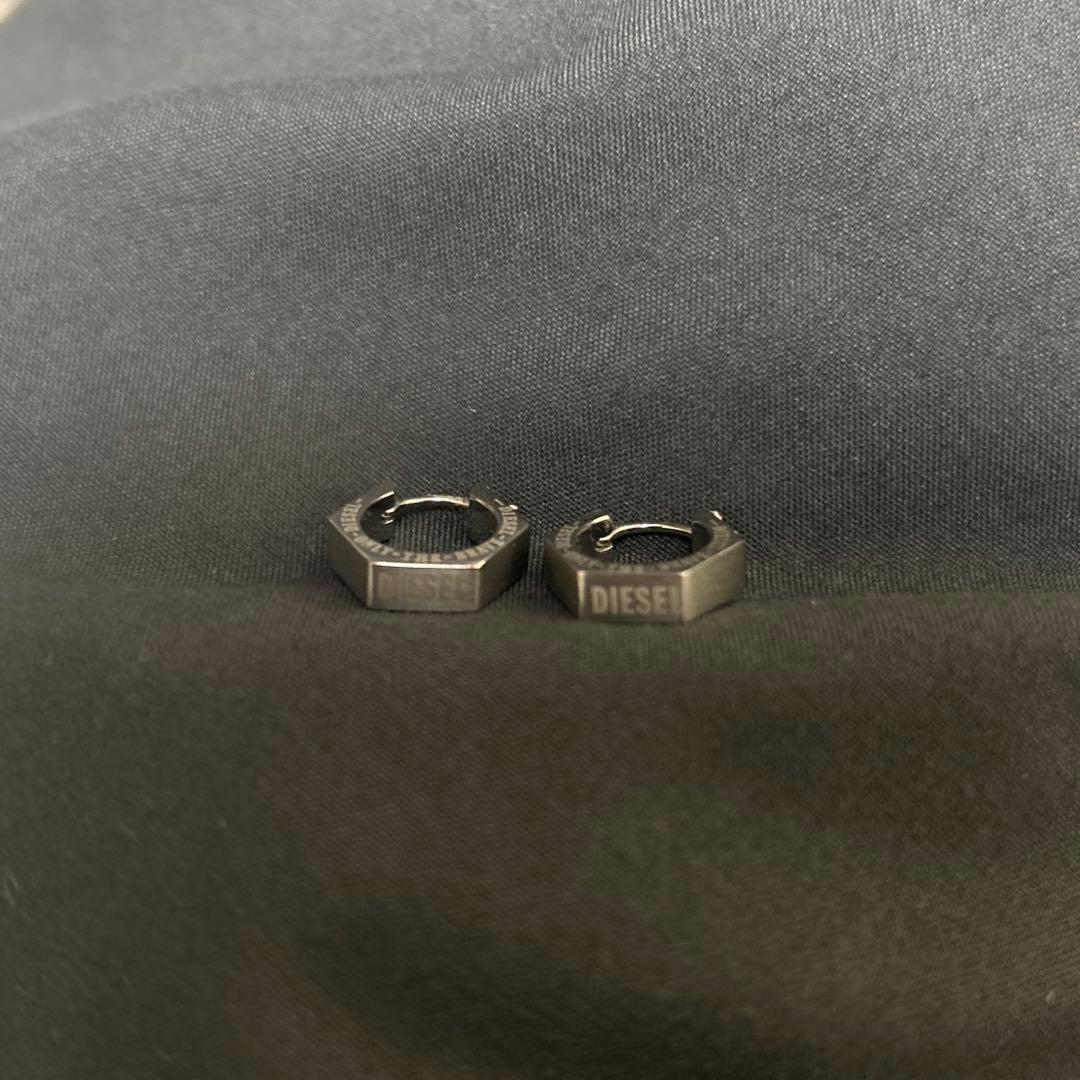 DIESEL ピアス ナットデザイン　2個