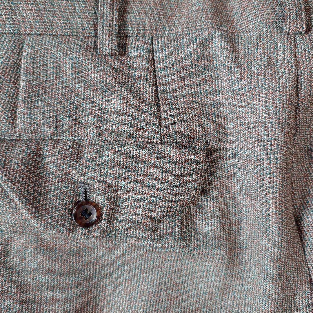 90s コムデギャルソン ウール マルチカラー スラックス