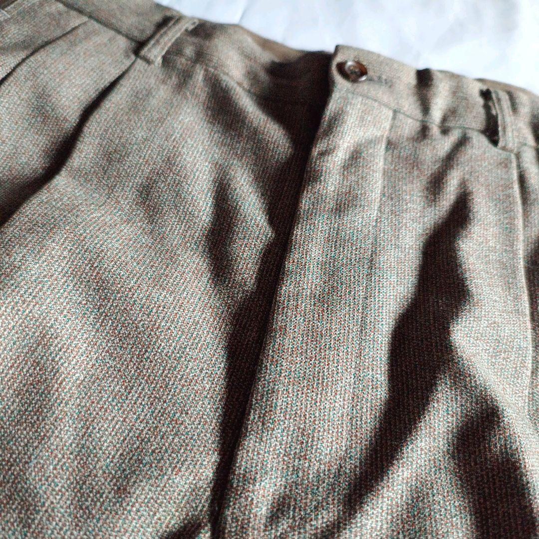 90s コムデギャルソン ウール マルチカラー スラックス