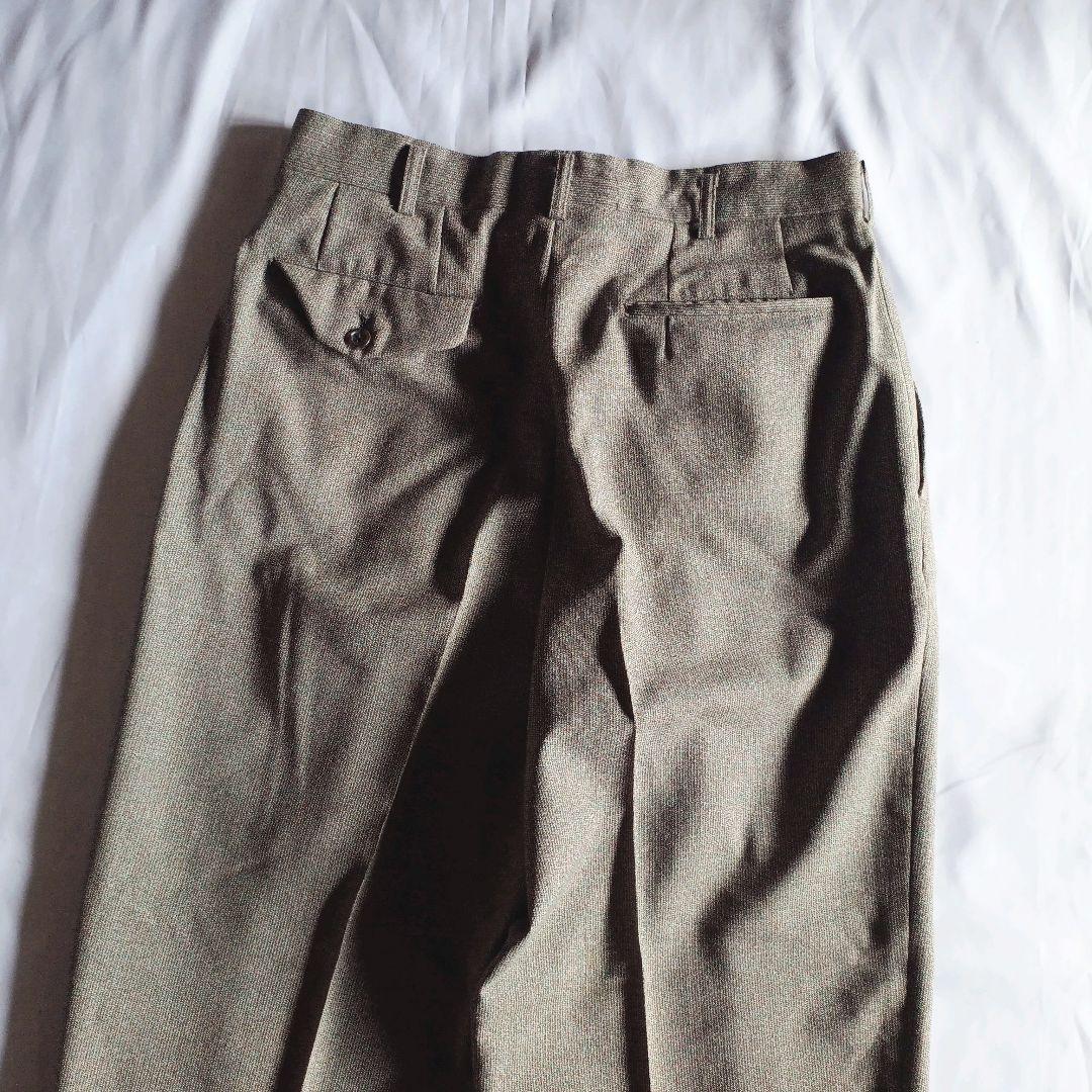 90s コムデギャルソン ウール マルチカラー スラックス