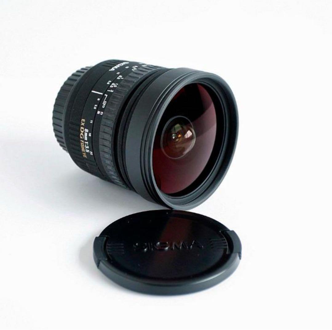 SIGMA 8mm F3.5 EX DG FISHEYE レンズ