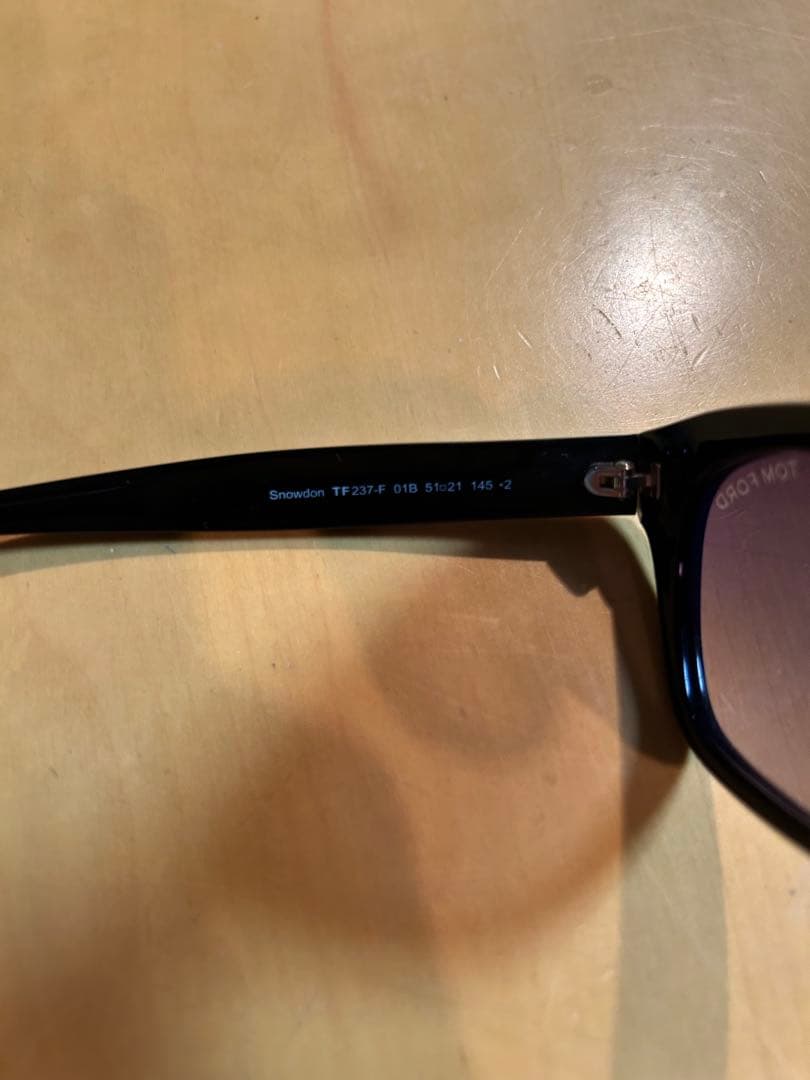 TOM FORD don TF237-Fブラックサングラス