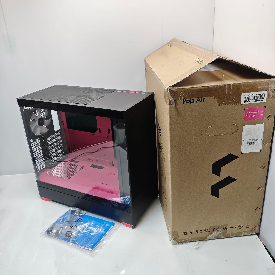 限定カラー マゼンダ Fractal Design Pop Air PCケース