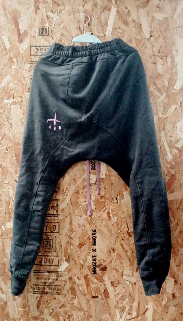 CVTVLIST MYNE ctls ダメージ加工　スウェット　サルエルパンツ