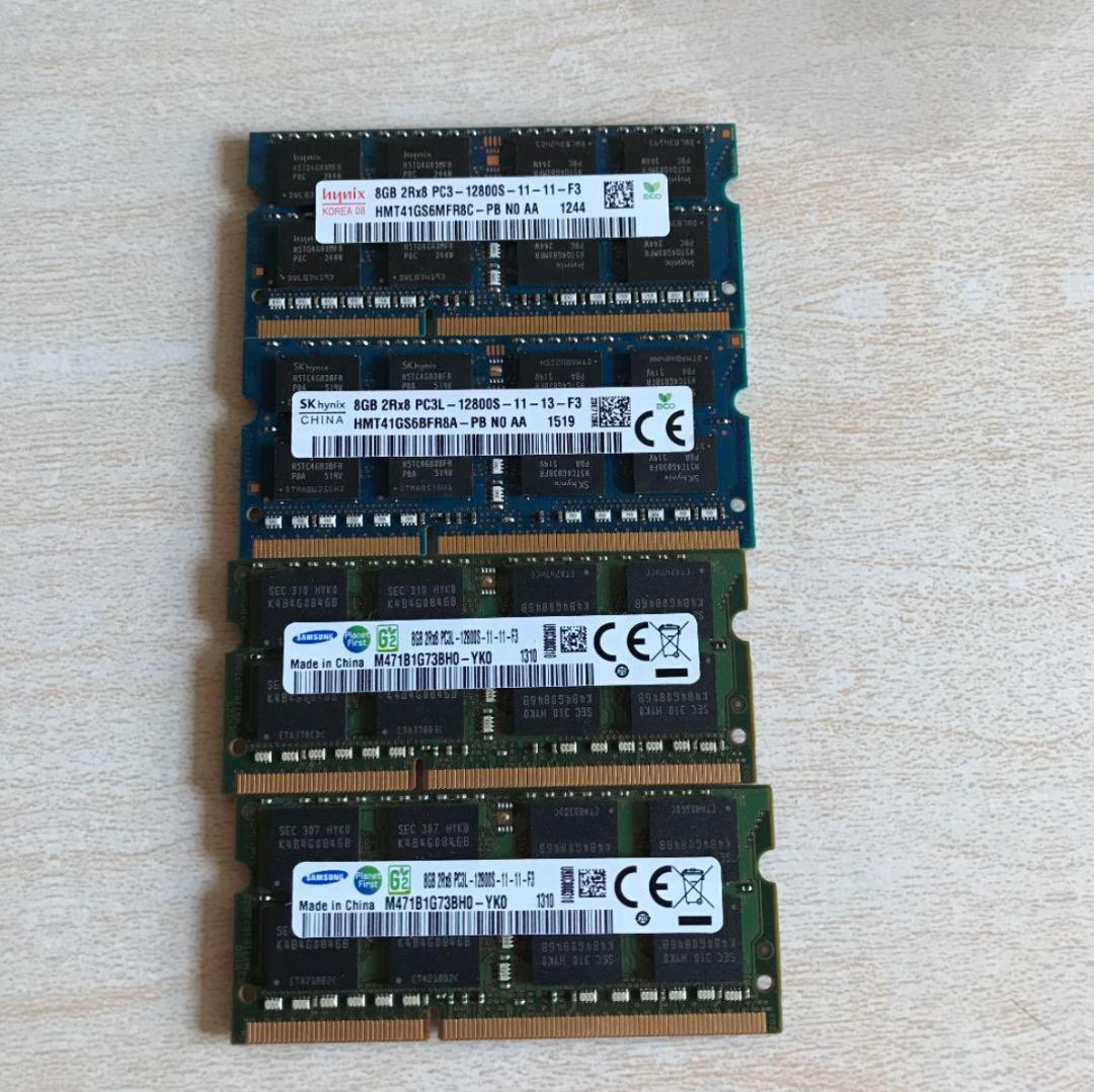 メモリー DDR3 8gx4