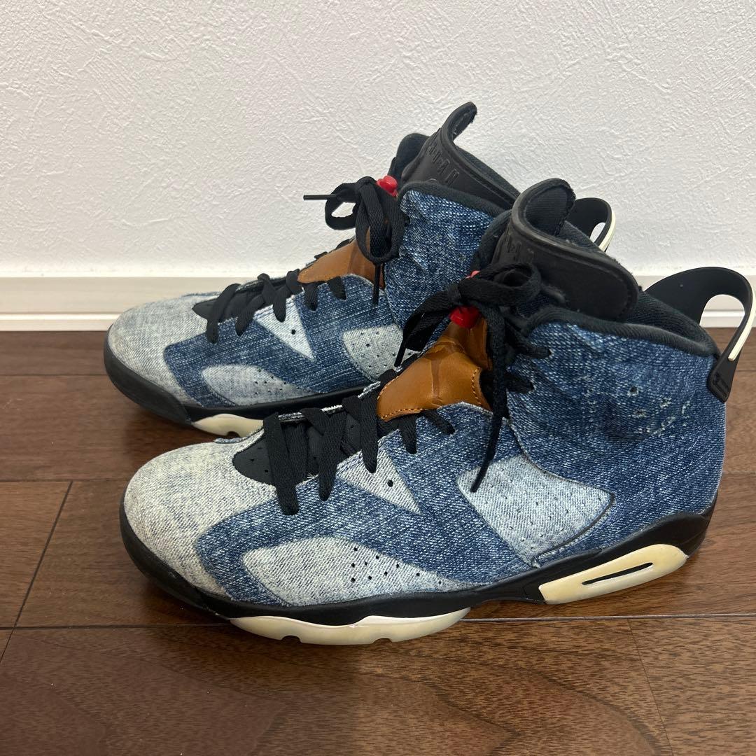 シューズ(男性用) Air Jordan 6 RETRO WASHED DENIM