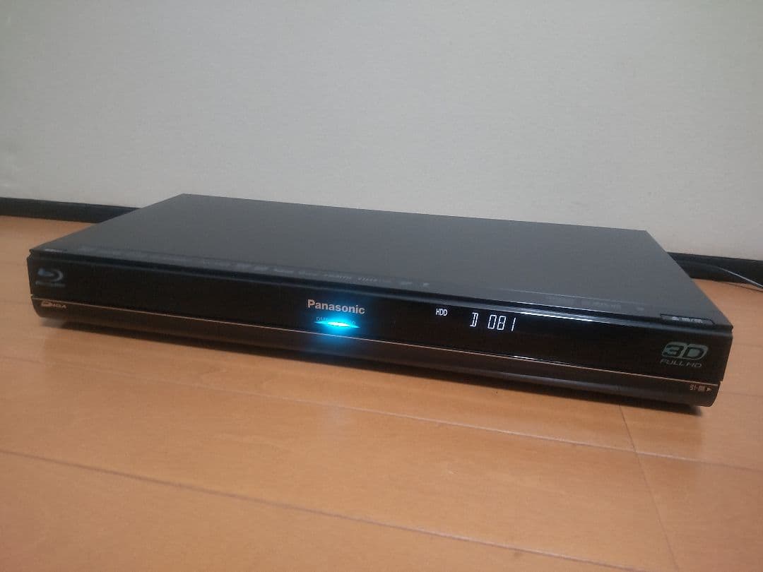 パナソニック　DIGA DMR―BWT1100 500GB→1TB プチメンテ済