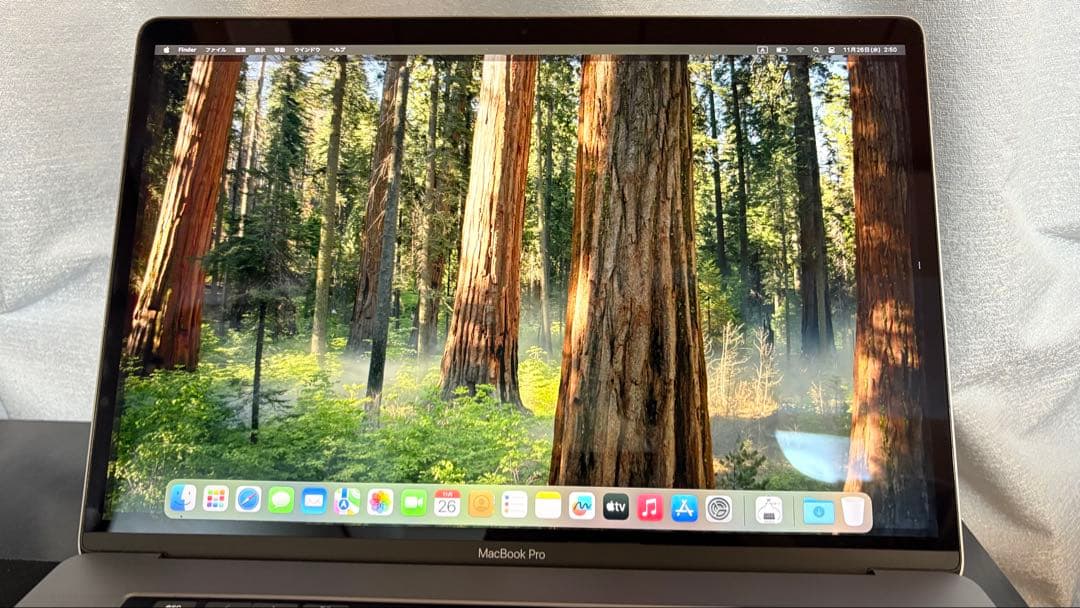 MacBook Pro 2018 15インチ 16Gb 256Gb