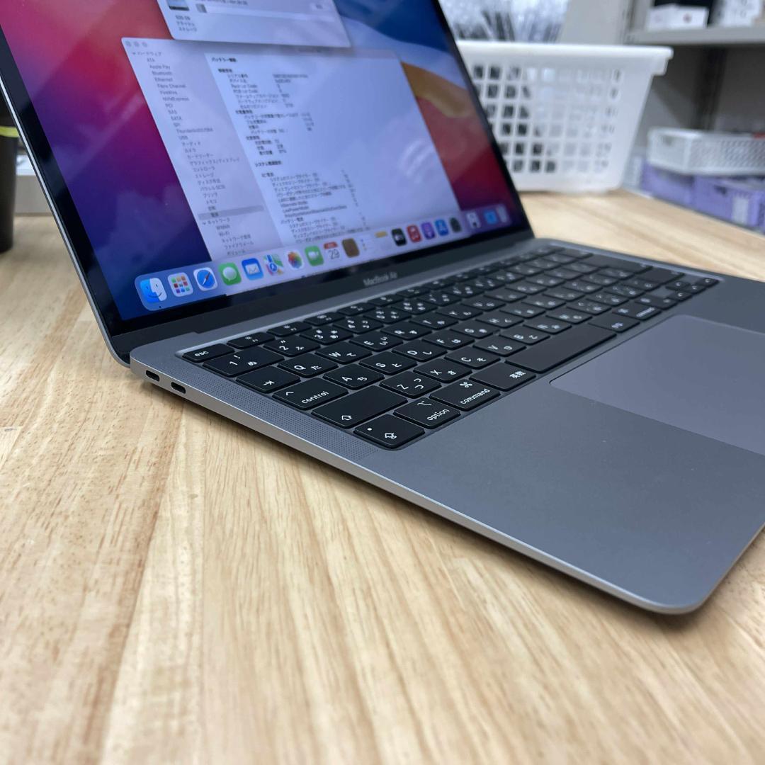 MacBook Air 13インチ M1チップ スペースグレー送料無料SQ6L5