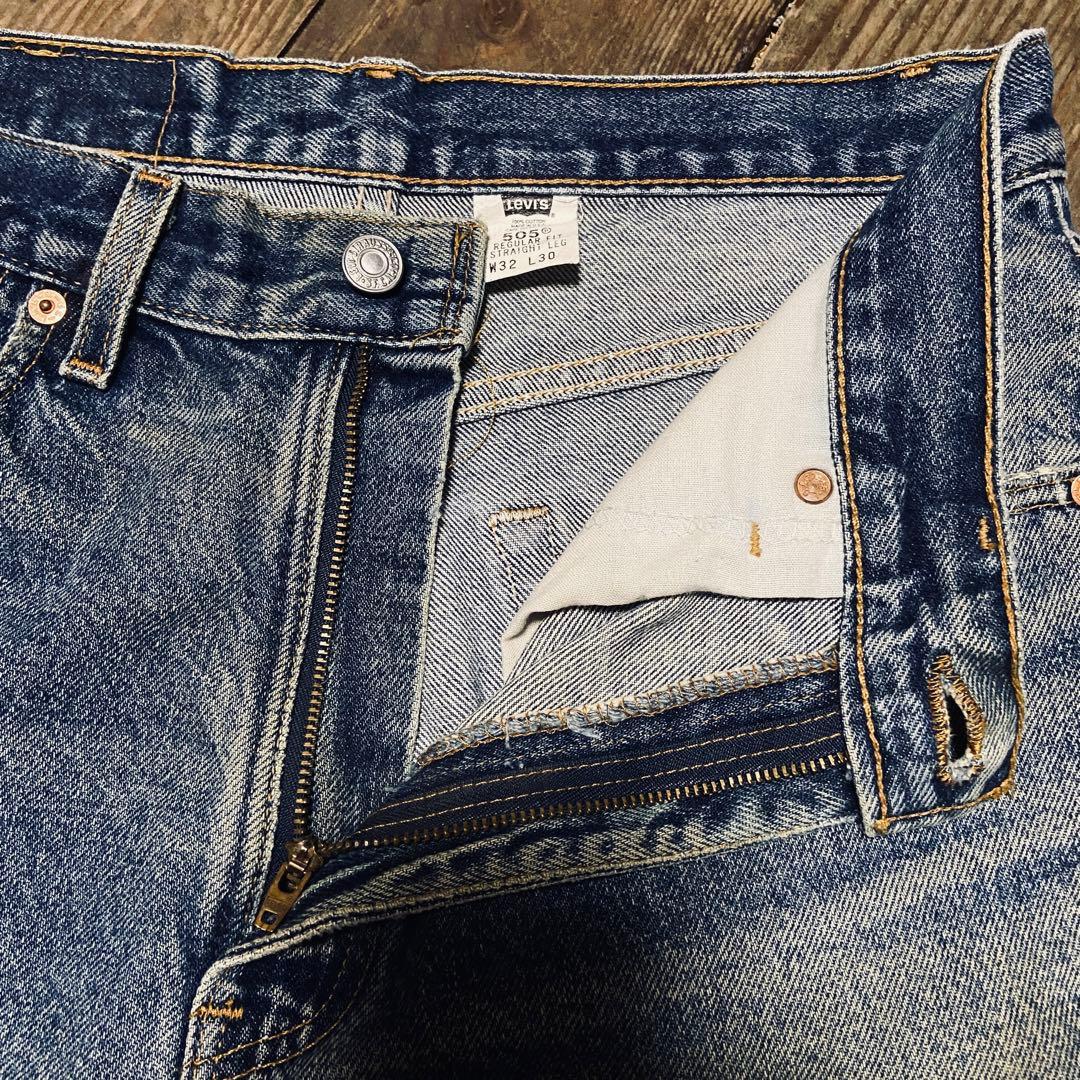 リーバイス505LEVI’S W32USA製フェードグランジ菅田将暉あいみょん