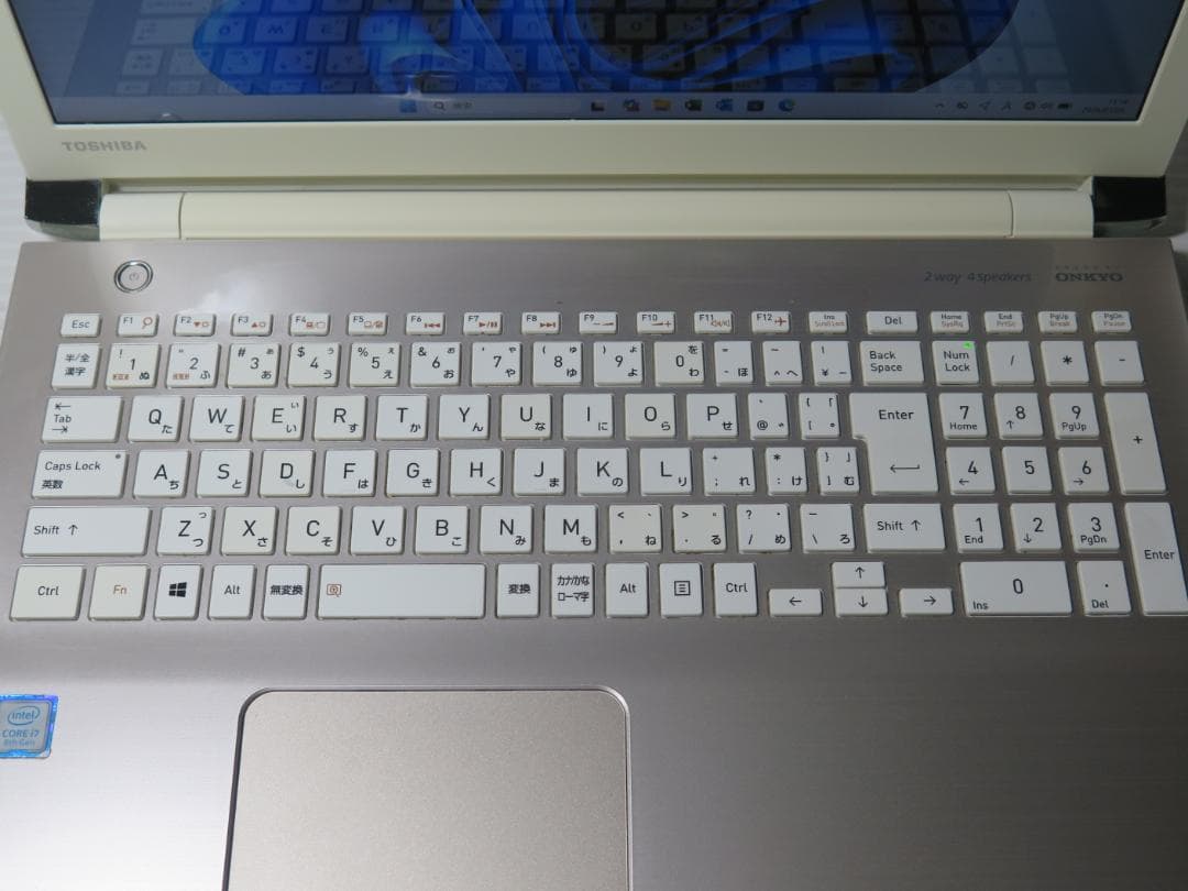 Dynabook 第8世代 i7 512GB オフィス2024 　メモリ16GB