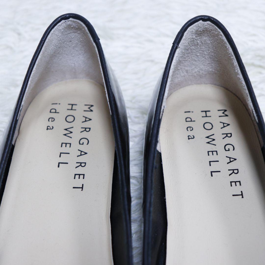 美品　MARGARET HOWELL idea エナメル　ローファー　22.5
