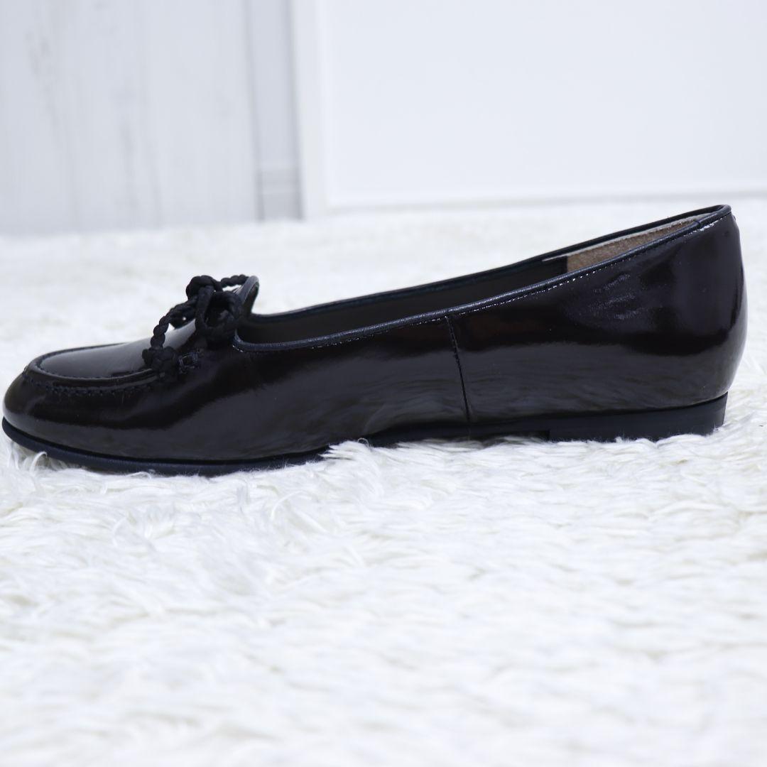 美品　MARGARET HOWELL idea エナメル　ローファー　22.5