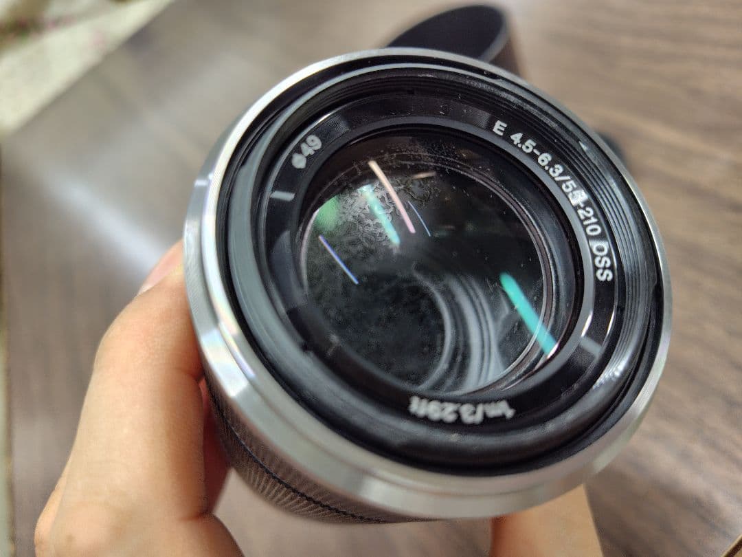 【ジャンク】SONY SEL55210 4.5-6.3/55-210 望遠レンズ