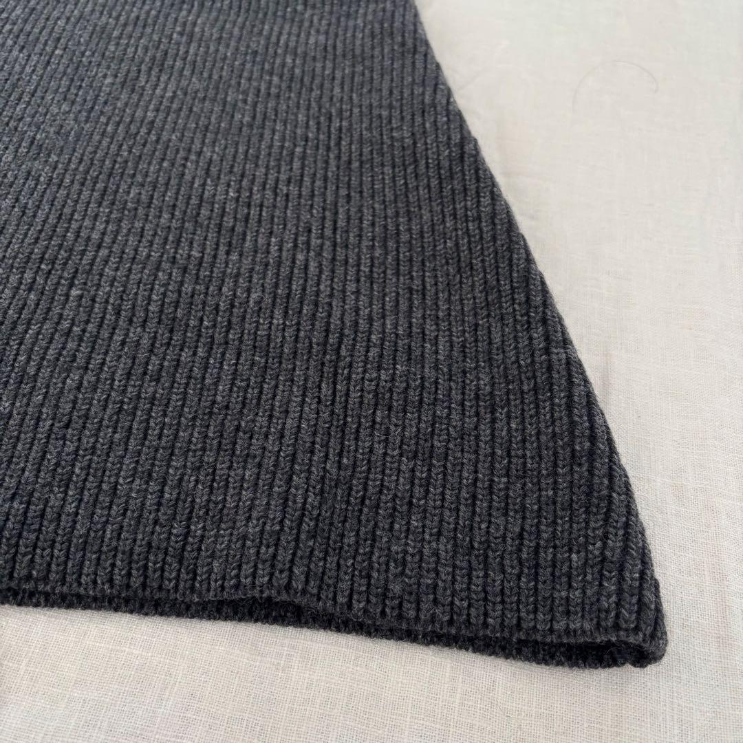 極美品　AP STUDIO リブニットケープ